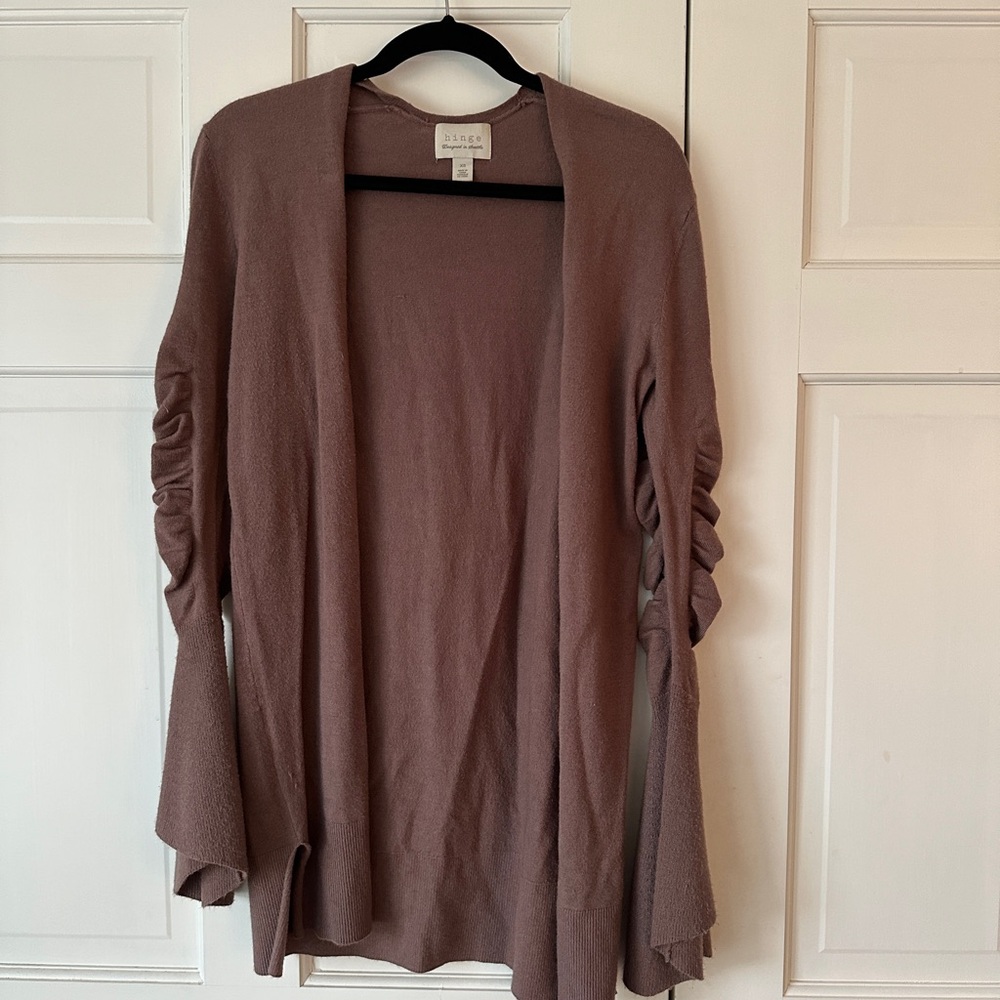 HINGE Open-Front Cardigan